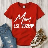 Mom EST 2026 Women's T-Shirt thumb 3