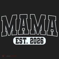 Mama Est 2026 Mother's Day Golf Towel thumb 3