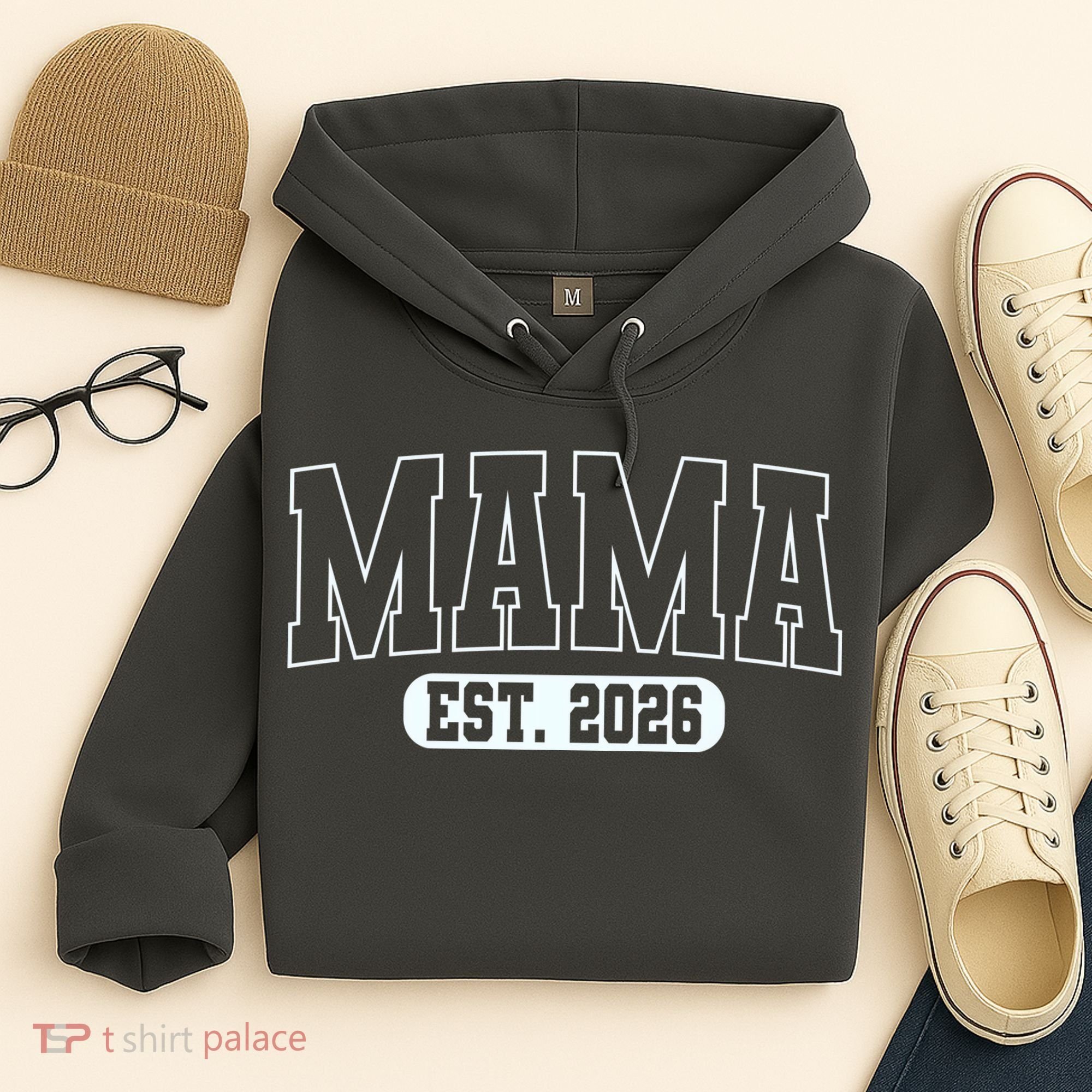 Mama Est 2026 Mother's Day Hoodie