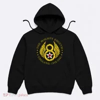 Mighty Eighth 8th Usaaf B17 & B24 Bomber Group Hoodie thumb 0