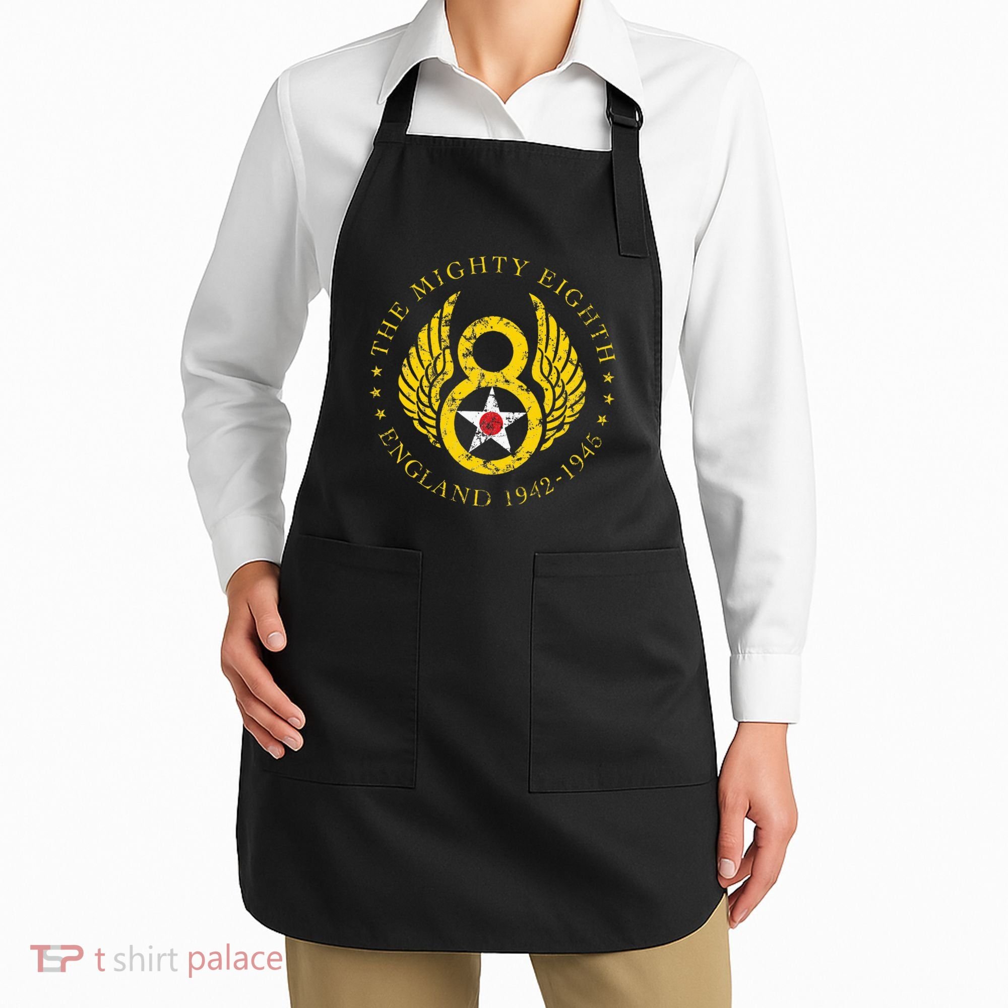 Mighty Eighth 8th Usaaf B17 & B24 Bomber Group Apron