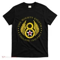 Mighty Eighth 8th Usaaf B17 & B24 Bomber Group T-Shirt thumb 0