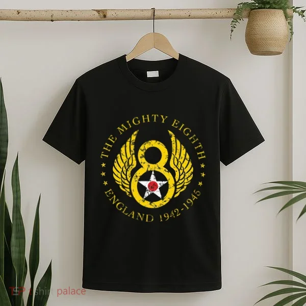 Mighty Eighth 8th Usaaf B17 & B24 Bomber Group T-Shirt