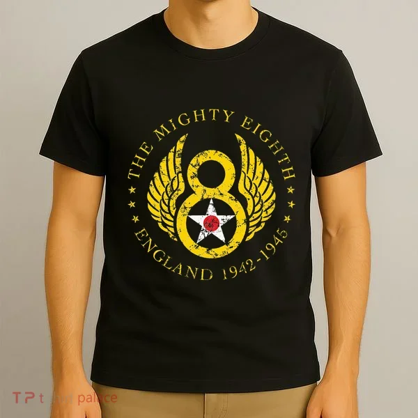 Mighty Eighth 8th Usaaf B17 & B24 Bomber Group T-Shirt