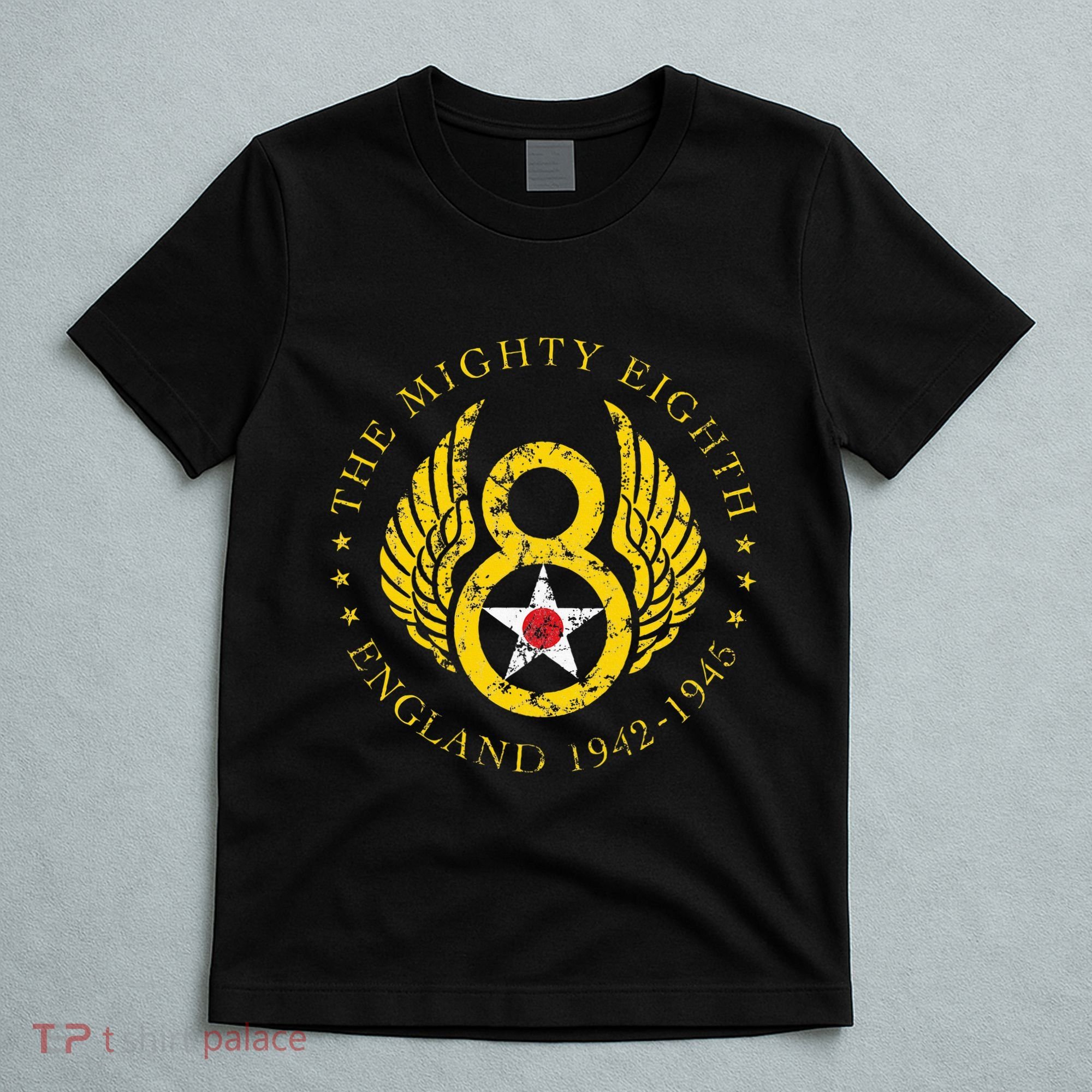 Mighty Eighth 8th Usaaf B17 & B24 Bomber Group T-Shirt