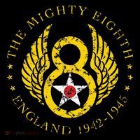 Mighty Eighth 8th Usaaf B17 & B24 Bomber Group Bucket Hat thumb 4