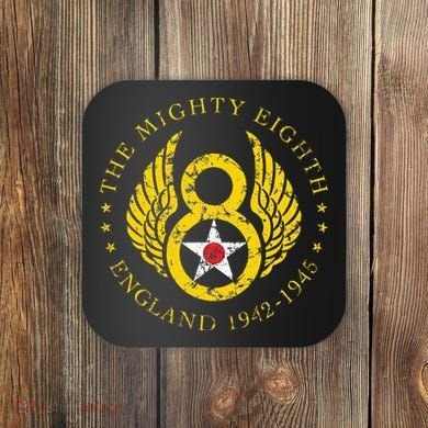 Mighty Eighth 8th Usaaf B17 & B24 Bomber Group Coaster