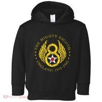 Mighty Eighth 8th Usaaf B17 & B24 Bomber Group Toddler Hoodie thumb 0