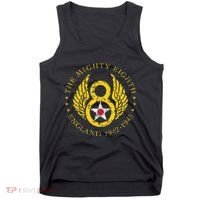 Mighty Eighth 8th Usaaf B17 & B24 Bomber Group Tank Top thumb 0