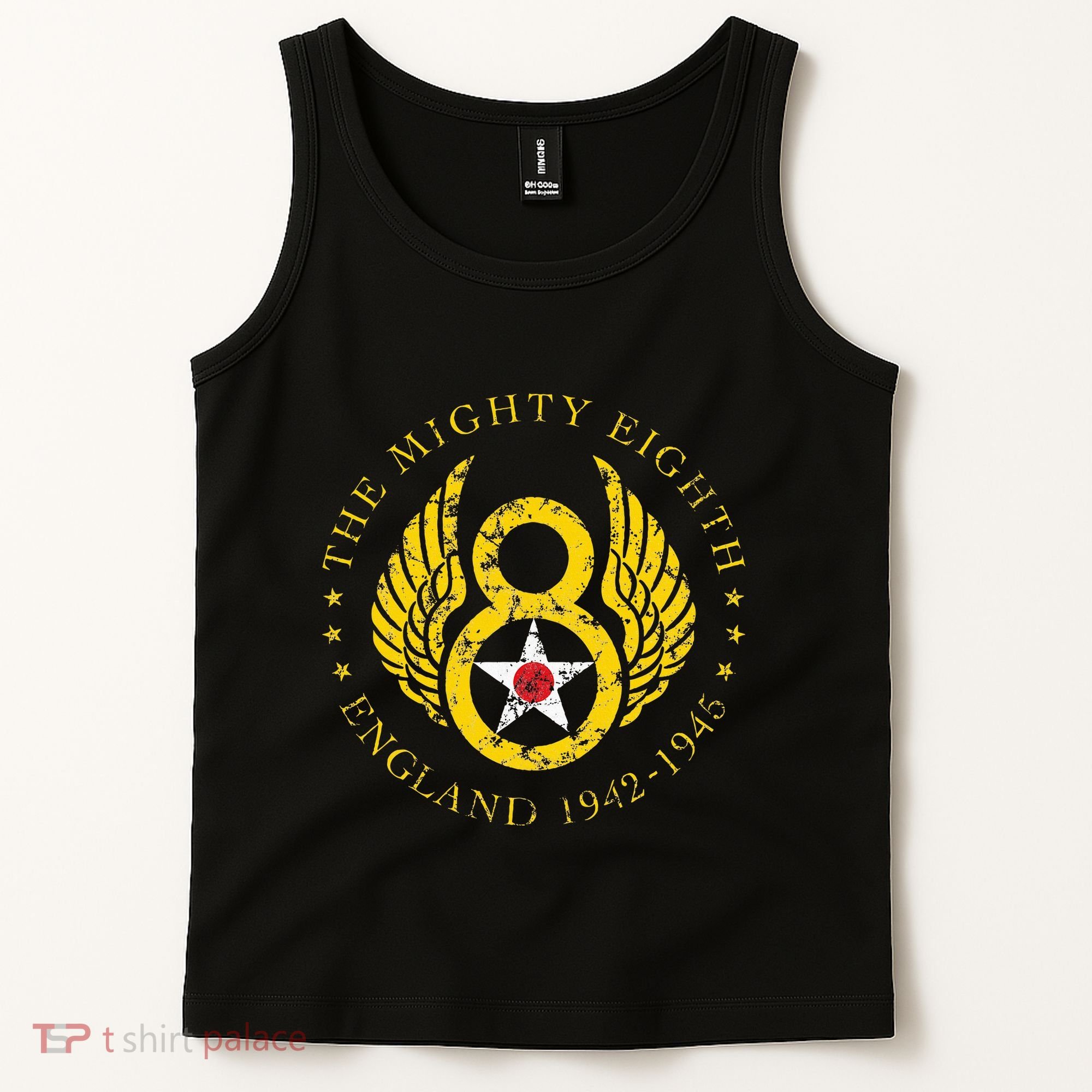 Mighty Eighth 8th Usaaf B17 & B24 Bomber Group Tank Top