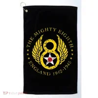 Mighty Eighth 8th Usaaf B17 & B24 Bomber Group Golf Towel thumb 0