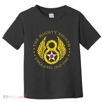 Mighty Eighth 8th Usaaf B17 & B24 Bomber Group Toddler T-Shirt thumb 0