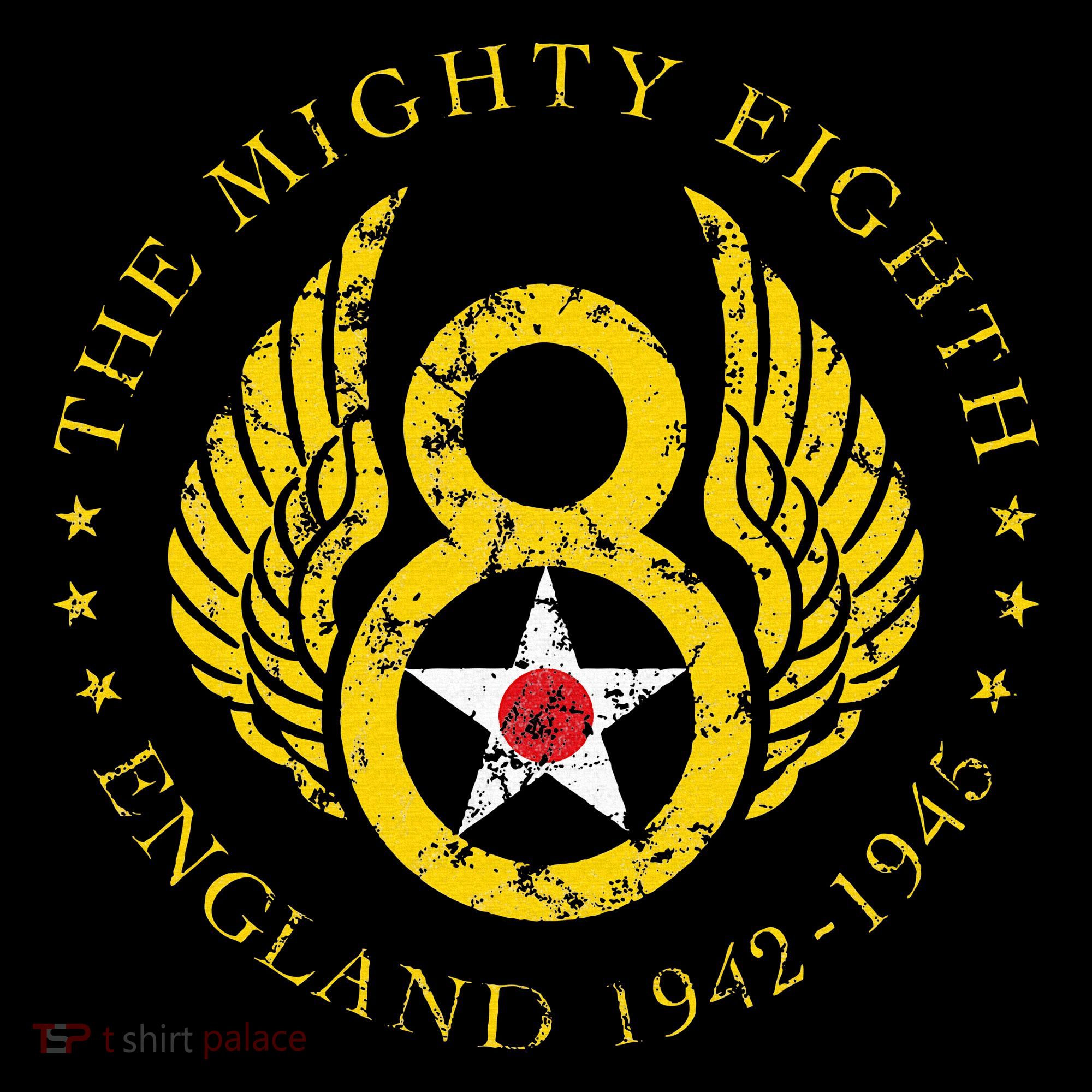 Mighty Eighth 8th Usaaf B17 & B24 Bomber Group Women's Long Sleeve Shirt