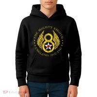 Mighty Eighth 8th Usaaf B17 & B24 Bomber Group Kids Hoodie thumb 4