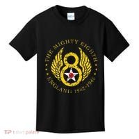 Mighty Eighth 8th Usaaf B17 & B24 Bomber Group Kids T-Shirt thumb 0