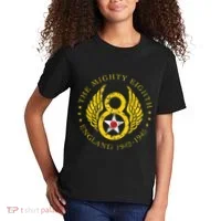 Mighty Eighth 8th Usaaf B17 & B24 Bomber Group Kids T-Shirt thumb 2