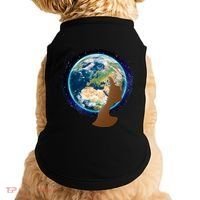 Mother Earth Afro Hair Galaxy Doggie Tank thumb 0