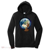 Mother Earth Afro Hair Galaxy Women's Hoodie thumb 0