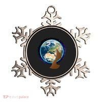 Mother Earth Afro Hair Galaxy Ornament thumb 0