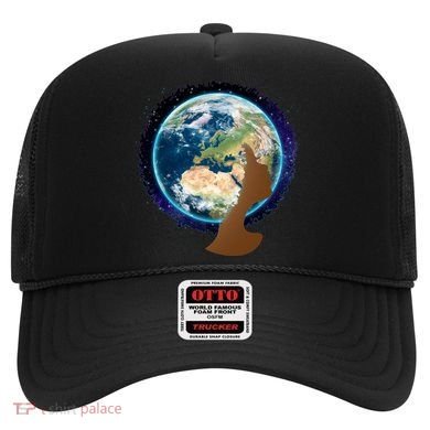 Mother Earth Afro Hair Galaxy Hat