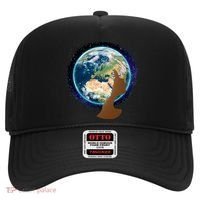 Mother Earth Afro Hair Galaxy Hat thumb 0