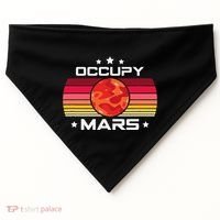 Mars Explorers Astronomy Lovers Planetary Science USA-Made Doggie Bandana thumb 0