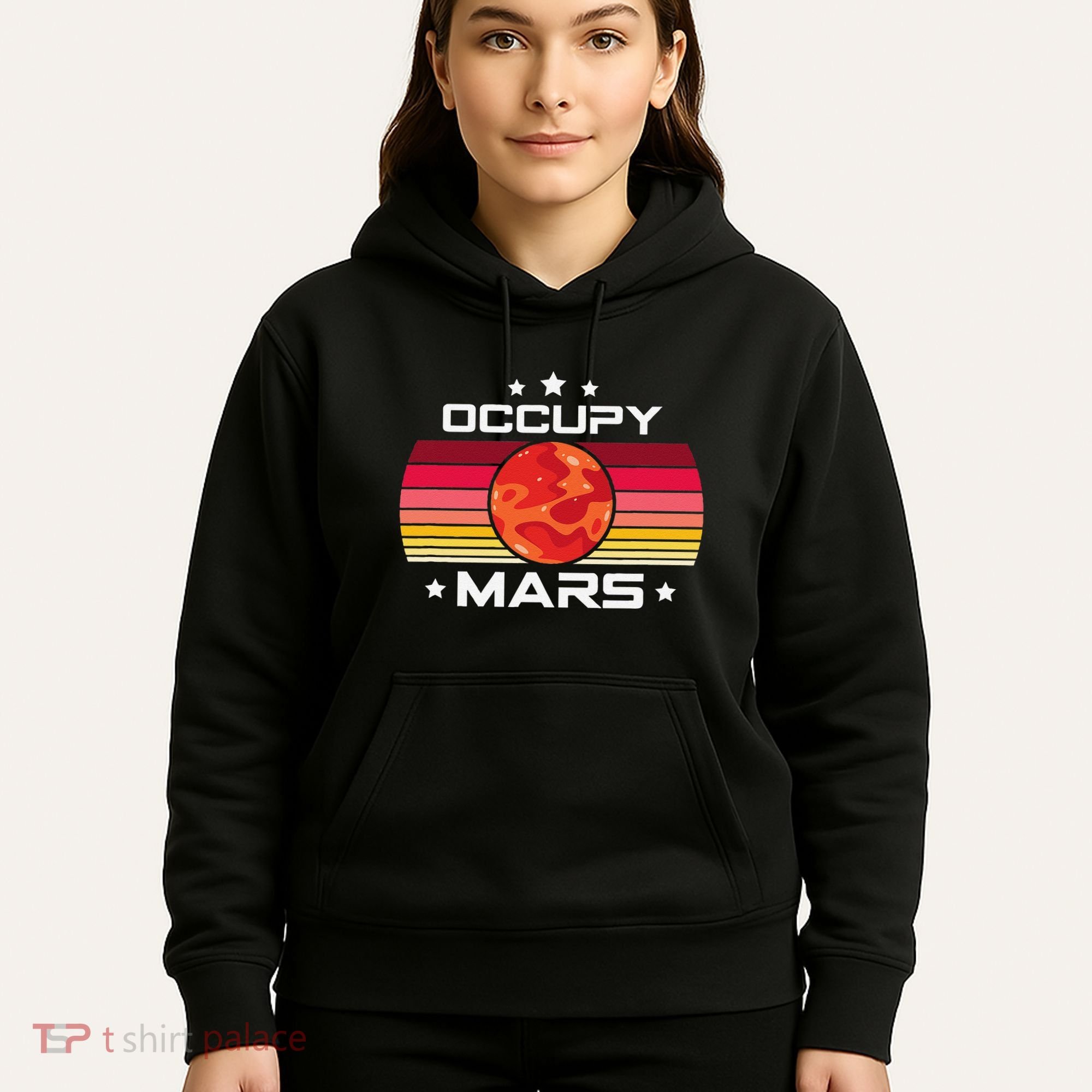 Mars Explorers Astronomy Lovers Planetary Science Hoodie