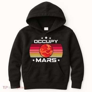 Mars Explorers Astronomy Lovers Planetary Science Kids Hoodie
