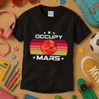 Mars Explorers Astronomy Lovers Planetary Science Kids T-Shirt thumb 3