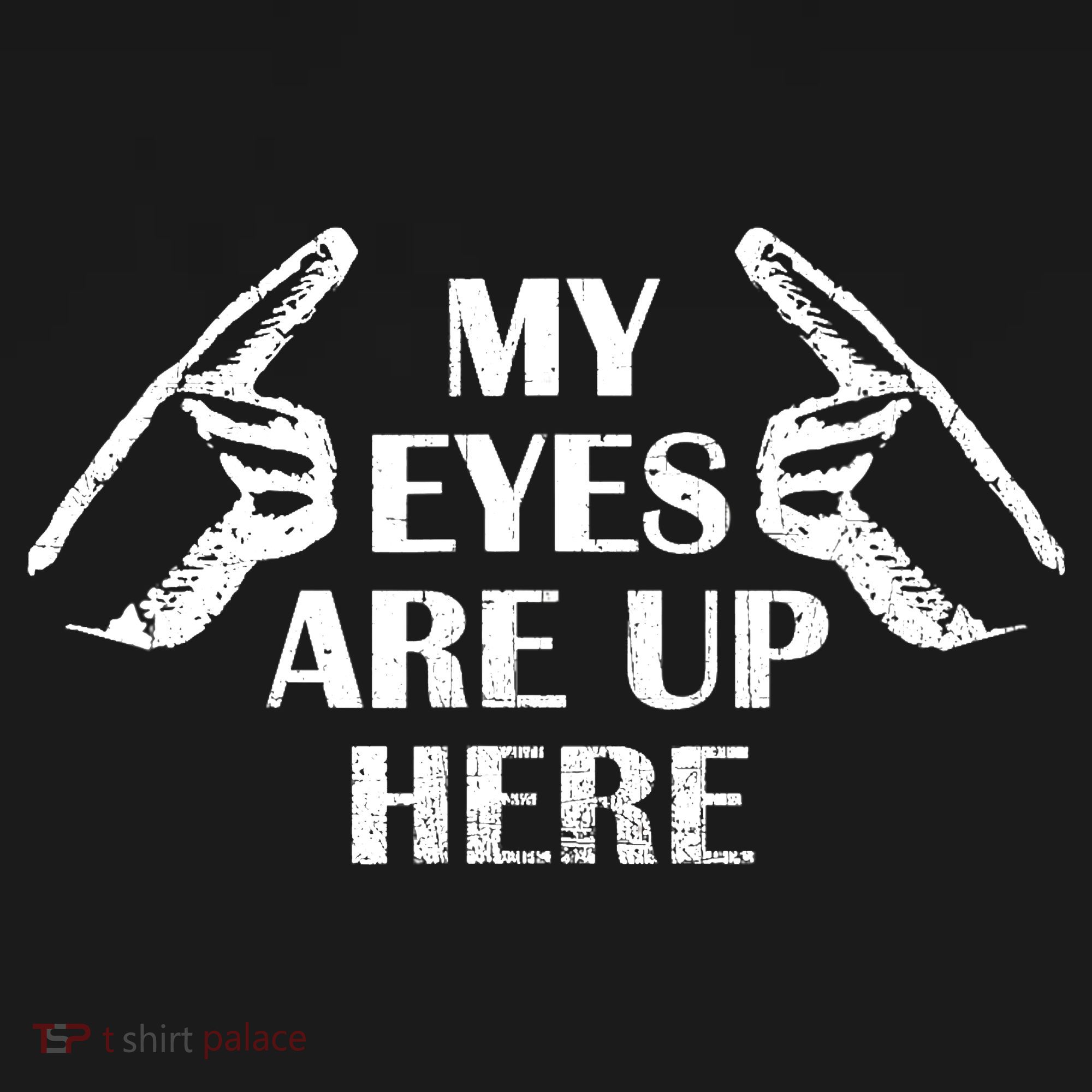 My Eyes Are Up Here Pajama Set