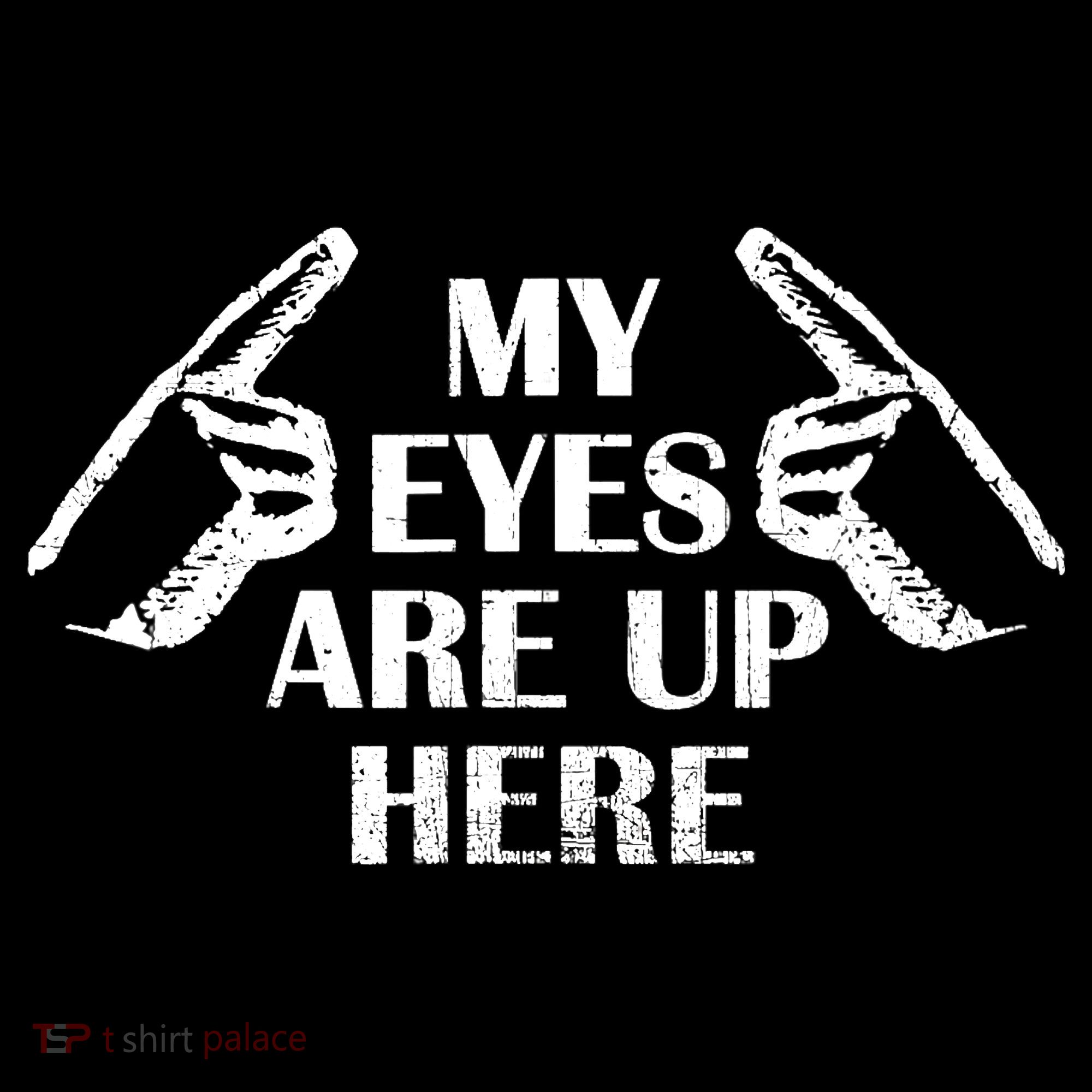 My Eyes Are Up Here Women's Hoodie