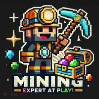 Mining Expert At Play! Pixelated Miner Bucket Hat thumb 4