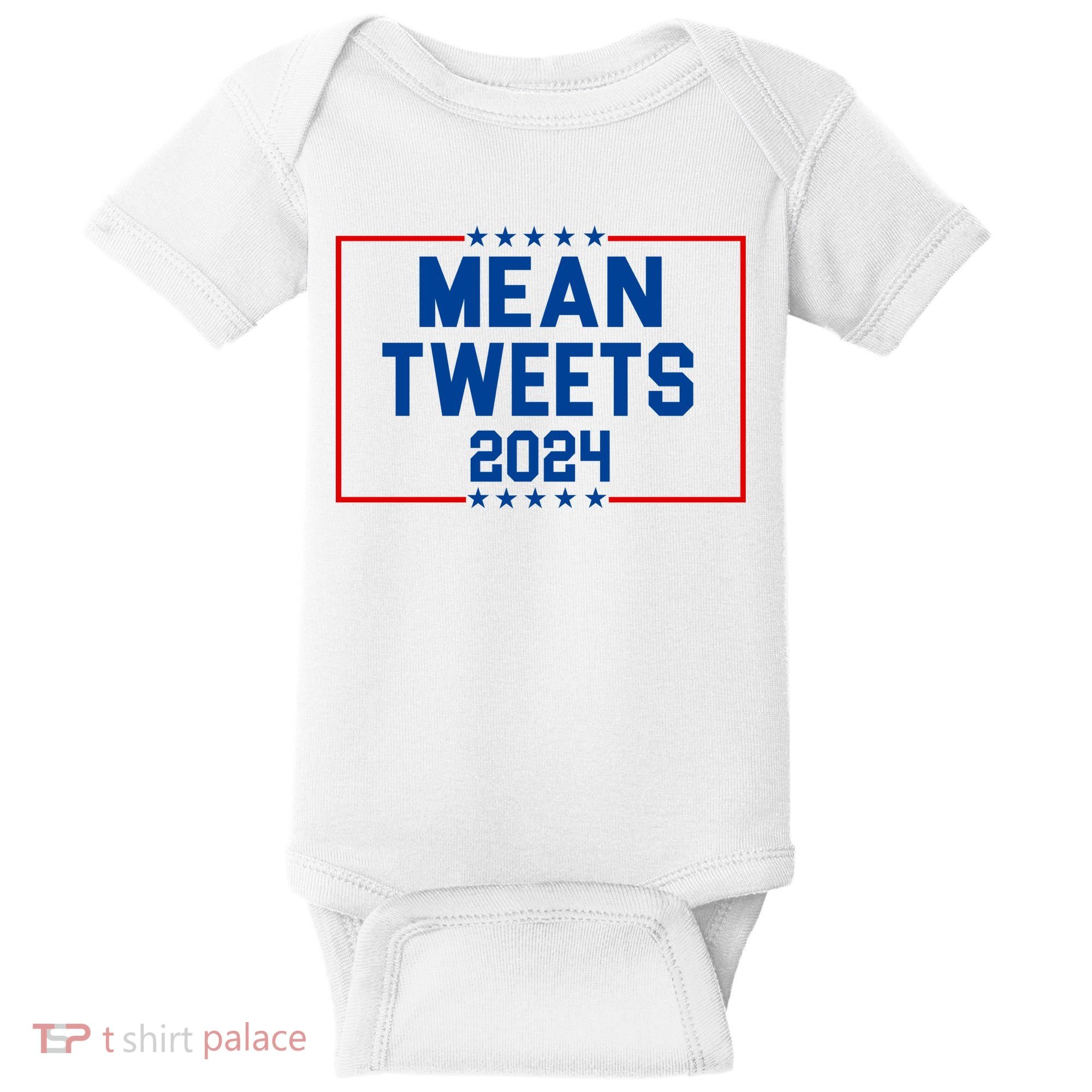 Mean Tweets 2024 Baby Bodysuit