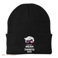 Mean Tweets 2024 Pro Trump Beanie thumb 0