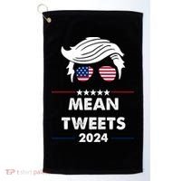 Mean Tweets 2024 Pro Trump Golf Towel thumb 0