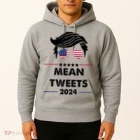Mean Tweets 2024 Pro Trump Hoodie thumb 2