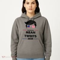 Mean Tweets 2024 Pro Trump Hoodie thumb 5