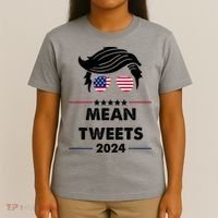 Mean Tweets 2024 Pro Trump T-Shirt thumb 4