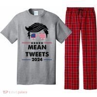 Mean Tweets 2024 Pro Trump Pajama Set thumb 0