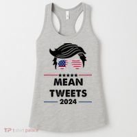 Mean Tweets 2024 Pro Trump Women's Tank Top thumb 0