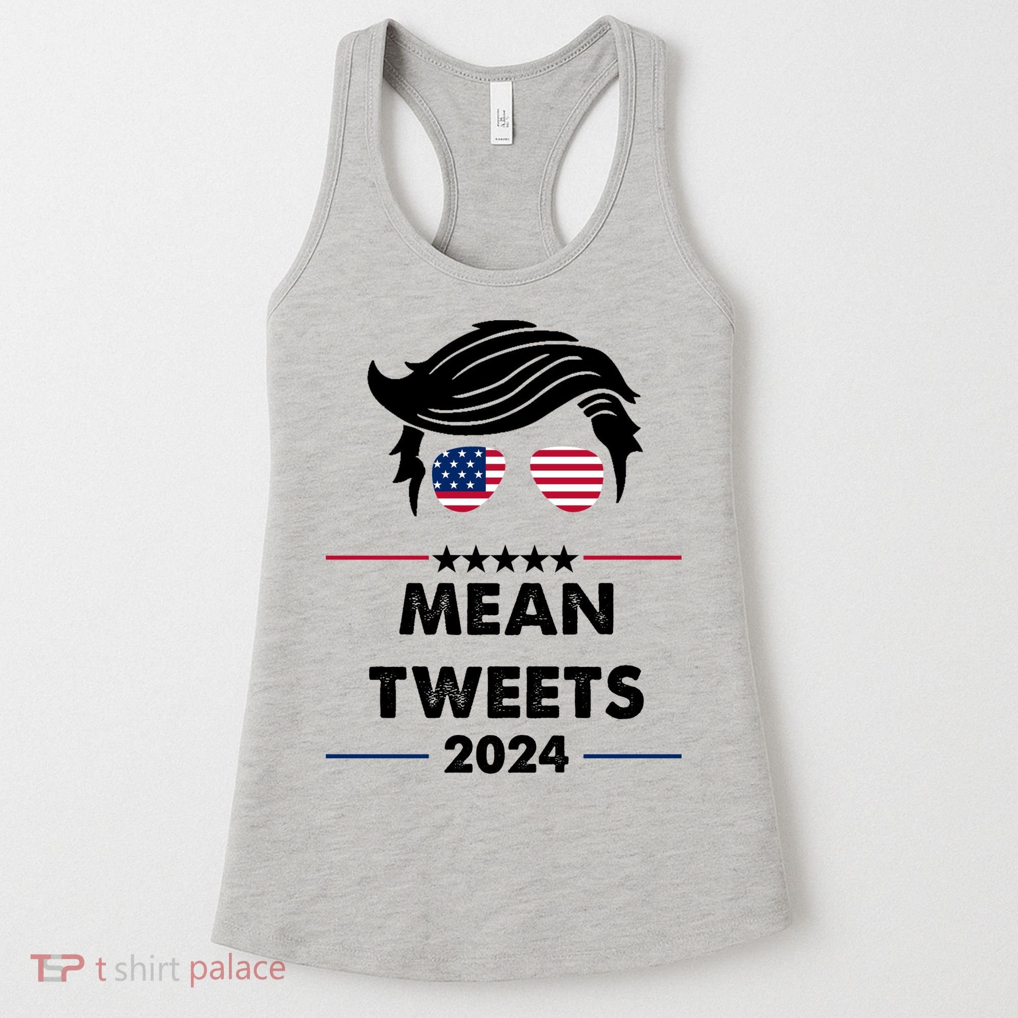 Mean Tweets 2024 Pro Trump Women's Tank Top