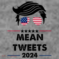 Mean Tweets 2024 Pro Trump Baby Bodysuit thumb 2