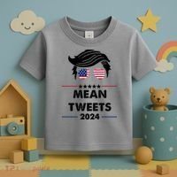 Mean Tweets 2024 Pro Trump Toddler T-Shirt thumb 3
