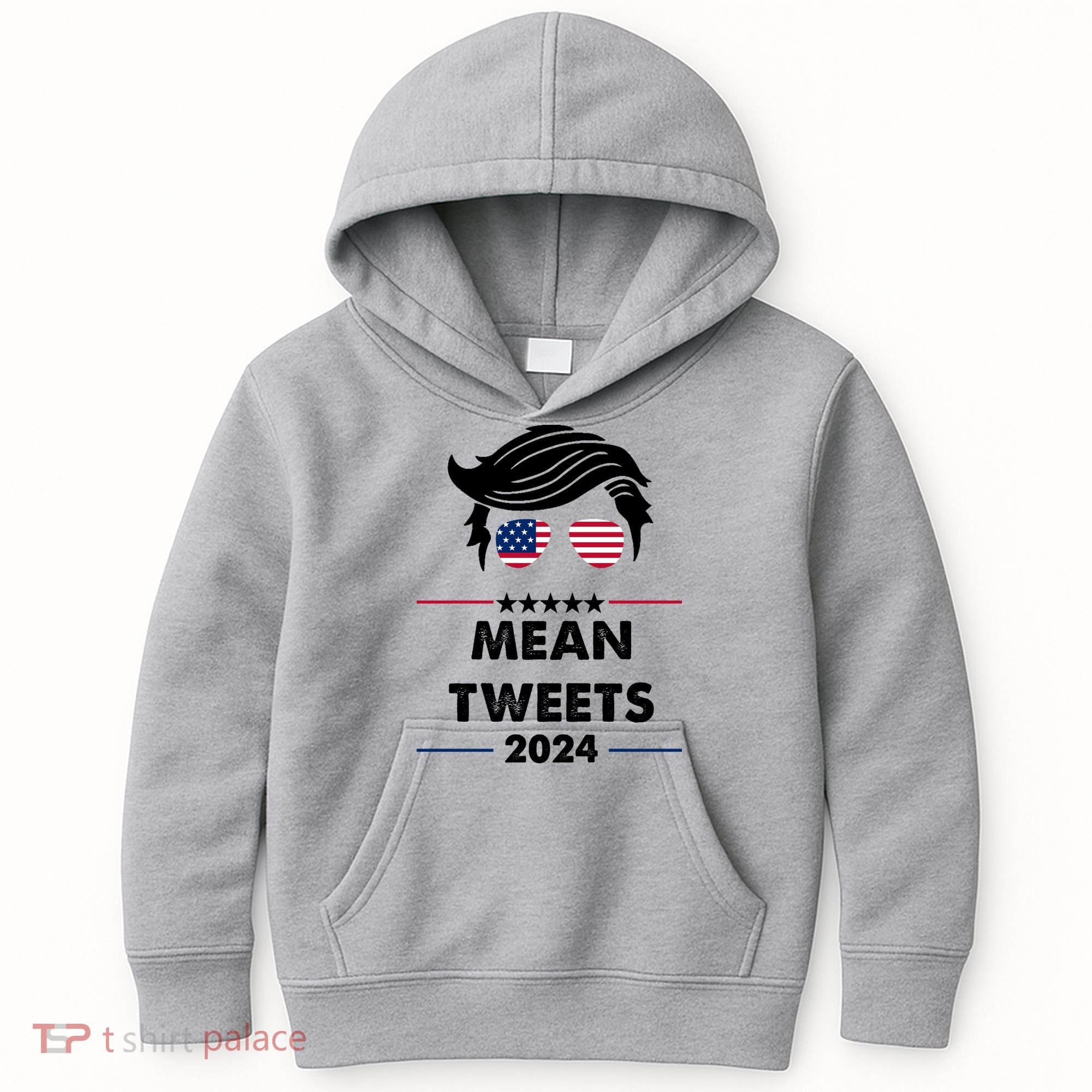 Mean Tweets 2024 Pro Trump Kids Hoodie