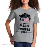 Mean Tweets 2024 Pro Trump Kids T-Shirt thumb 2