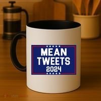 Mean Tweets 2024 Pro Trump Election Coffee Mug thumb 4