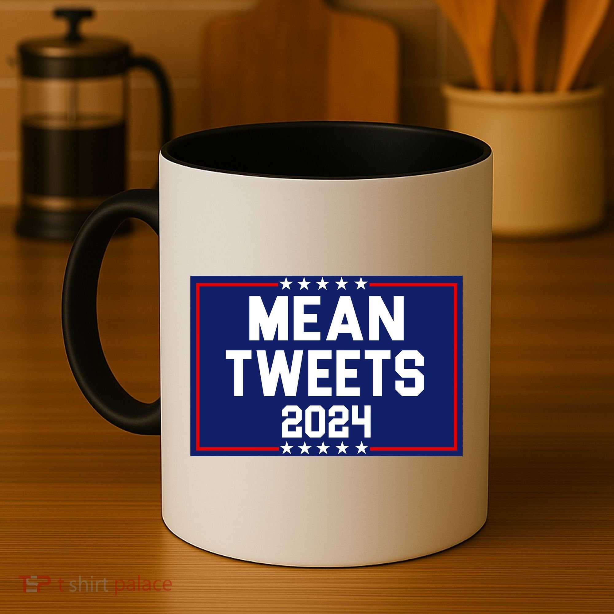 Mean Tweets 2024 Pro Trump Election Coffee Mug