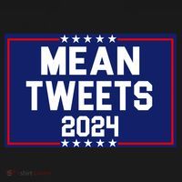 Mean Tweets 2024 Pro Trump Election Women's Hoodie thumb 2
