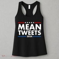Mean Tweets Trump Election 2024 Women's Tank Top thumb 3