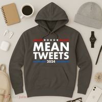Mean Tweets Trump Election 2024 Hoodie thumb 3